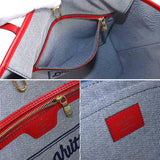 Louis Vuitton Patchwork Denim Monogram Neverfull MM Tote