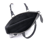 Louis Vuitton Taiga Vertical Tote Shoulder Bag Leather Black