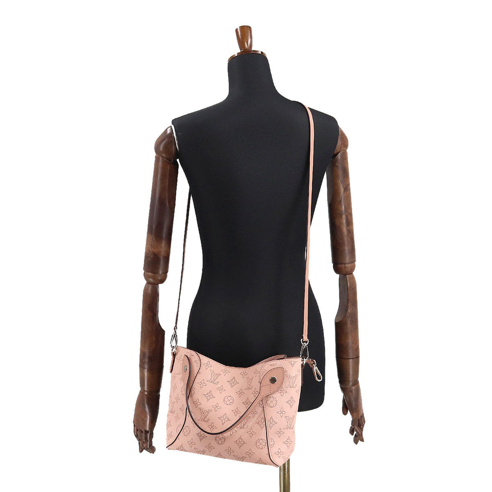 Louis Vuitton Mahina Hina PM Magnolia Shoulder Bag Pink
