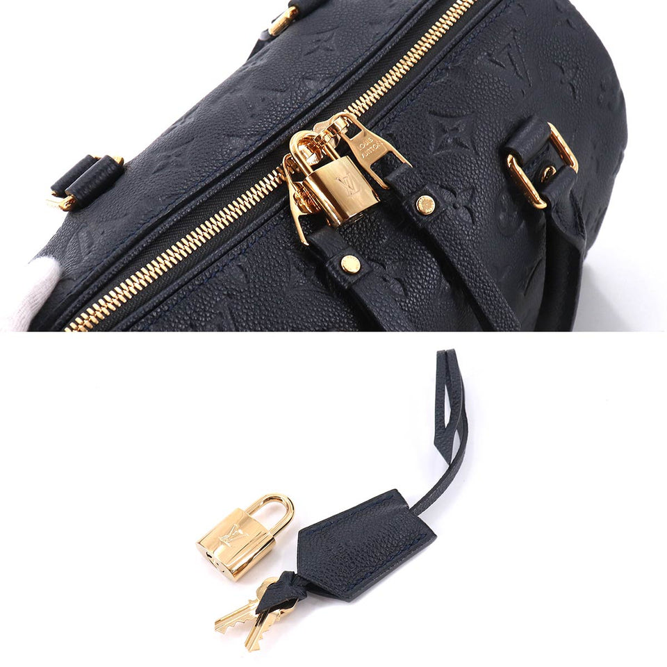 Louis Vuitton Monogram Implant Speedy Bandouliere 25 2Way Shoulder Bag