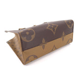Louis Vuitton Giant Monogram On The Go MM 2Way Tote Shoulder Bag