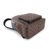 Louis Vuitton Monogram Macassar Josh NV Backpack Rucksack Brown Black