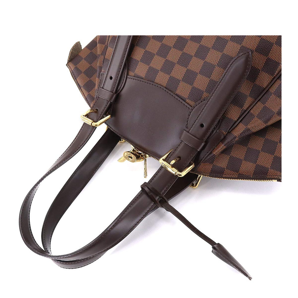 Louis Vuitton Damier Verona MM Shoulder Bag Ebene