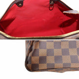 Louis Vuitton Damier Speedy 35 Hand Bag Ebene Brown Gold Metal