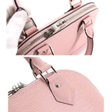 Louis Vuitton Epi Alma BB 2Way Hand Shoulder Bag Leather