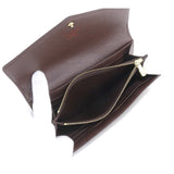 Louis Vuitton Damier Portefeuille Sarah Folio Long Wallet