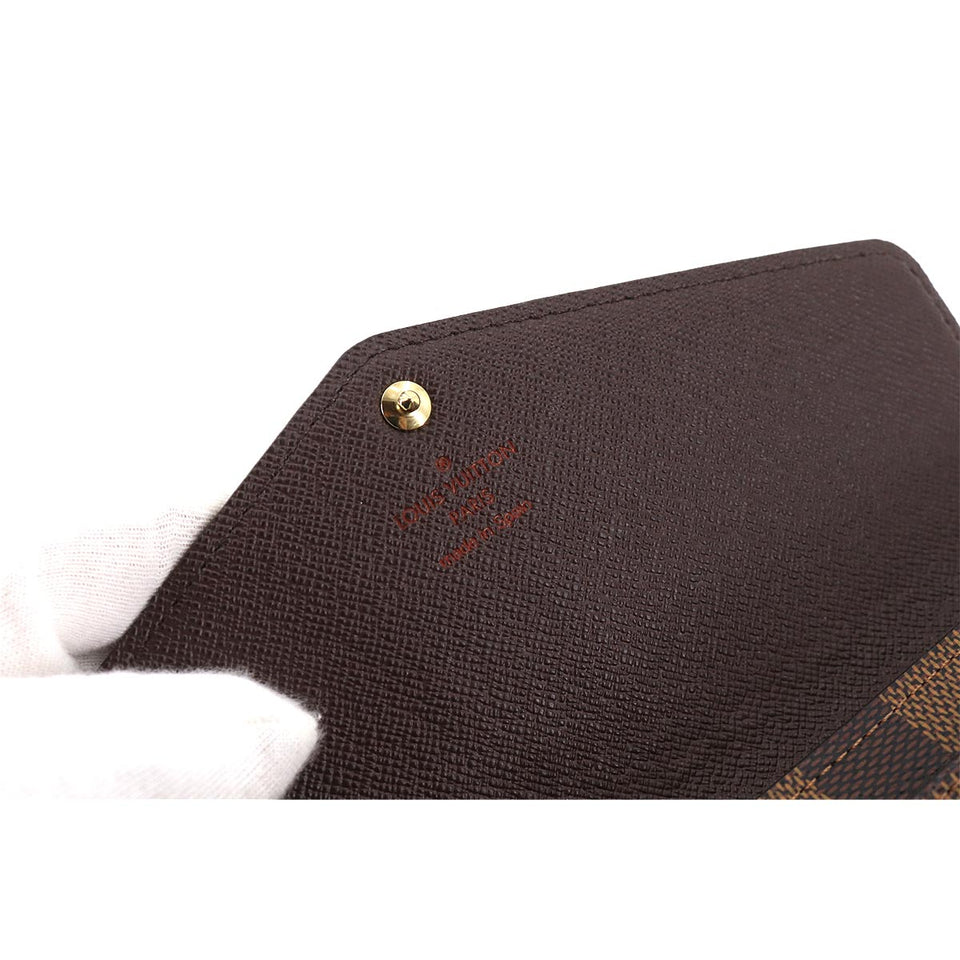 Louis Vuitton Damier Portefeuille Sarah Folio Long Wallet