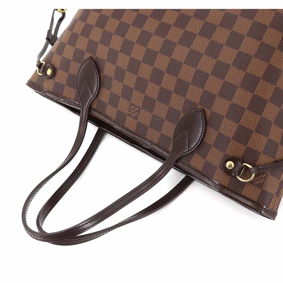Louis Vuitton Damier Neverfull PM Tote Bag Ebene
