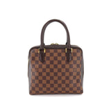 Louis Vuitton Damier Brera Hand Bag Ebene Brown