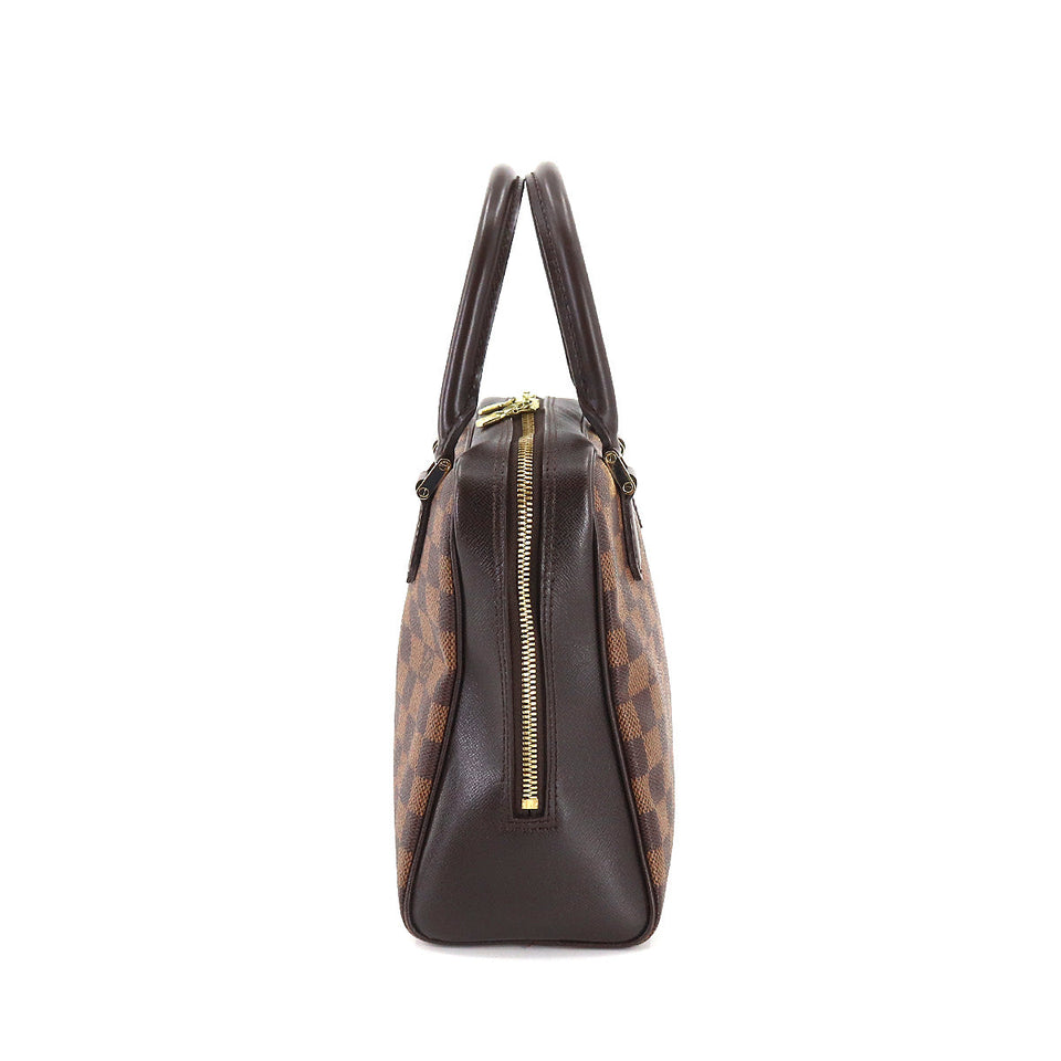 Louis Vuitton Damier Brera Hand Bag Ebene Brown