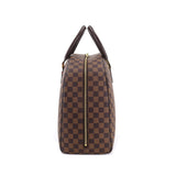 Louis Vuitton Damier Nolita 24 Boston Bag Ebene Brown