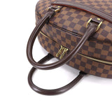 Louis Vuitton Damier Nolita 24 Boston Bag Ebene Brown