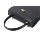 Louis Vuitton Epi Malesherbes Hand Bag Leather Noir Black