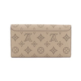 Louis Vuitton Mahina Portefeuille Iris Folio Long Wallet Leather