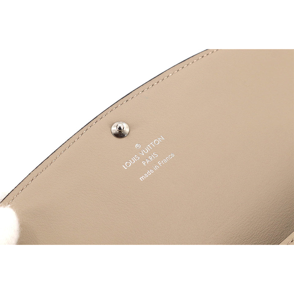 Louis Vuitton Mahina Portefeuille Iris Folio Long Wallet Leather