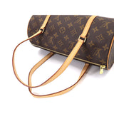 Louis Vuitton Monogram Papillon 30 Hand Bag Pouch Gold Metal