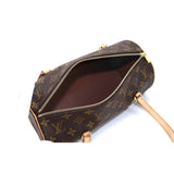 Louis Vuitton Monogram Papillon 30 Hand Bag Pouch Gold Metal