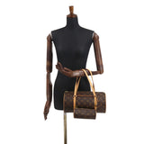 Louis Vuitton Monogram Papillon 30 Hand Bag Pouch Gold Metal