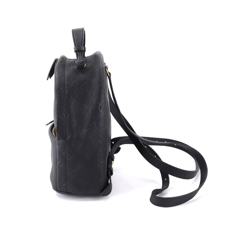 Louis Vuitton Monogram Empreinte Sorbonne Backpack Leather Noir