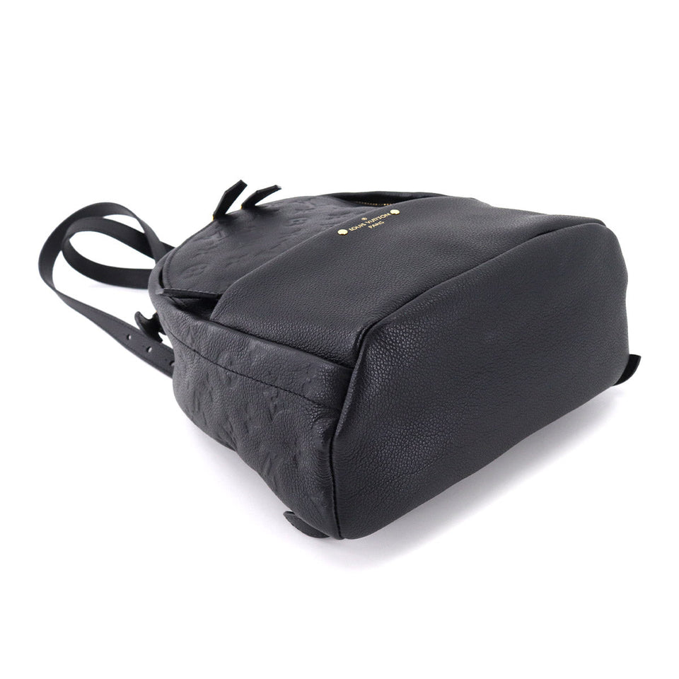 Louis Vuitton Monogram Empreinte Sorbonne Backpack Leather Noir