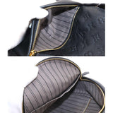 Louis Vuitton Monogram Empreinte Sorbonne Backpack Leather Noir