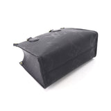 Louis Vuitton Monogram Emplant Onthego PM 2way Tote Bag Noir