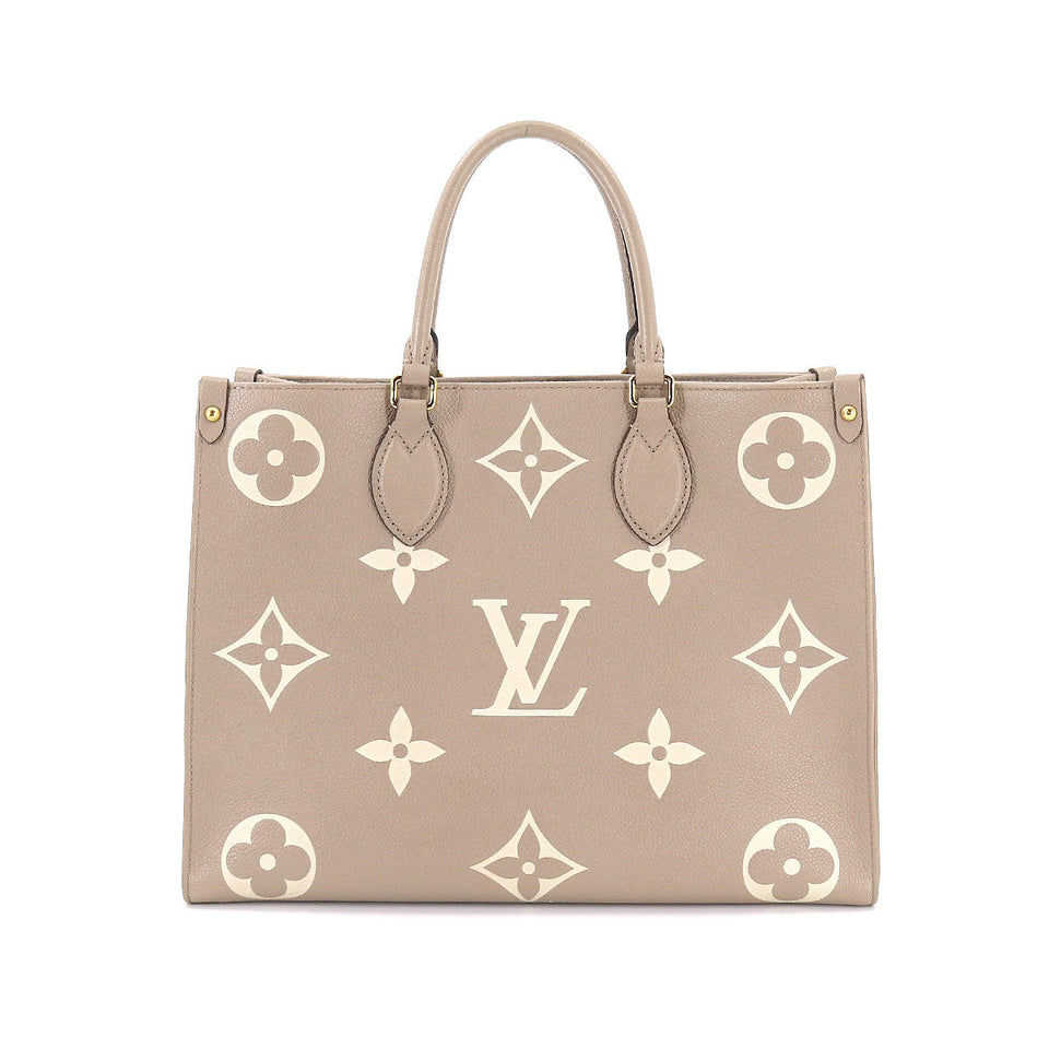 Louis Vuitton Bicolor Monogram Implant On the Go MM 2way Tote Bag