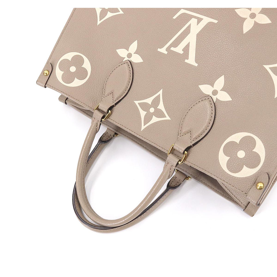 Louis Vuitton Bicolor Monogram Implant On the Go MM 2way Tote Bag