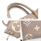 Louis Vuitton Bicolor Monogram Implant On the Go MM 2way Tote Bag