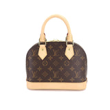 Louis Vuitton Monogram Alma BB 2way Shoulder Bag Brown