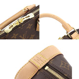 Louis Vuitton Monogram Alma BB 2way Shoulder Bag Brown