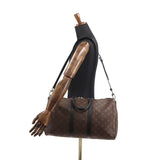Louis Vuitton Monogram Macassar Keepall Bandouliere 45 Shoulder Bag