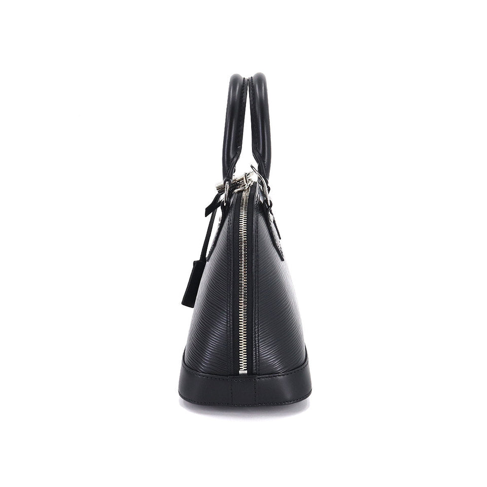 Louis Vuitton Epi Alma BB 2Way Hand Shoulder Bag Leather Noir