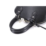 Louis Vuitton Epi Alma BB 2Way Hand Shoulder Bag Leather Noir