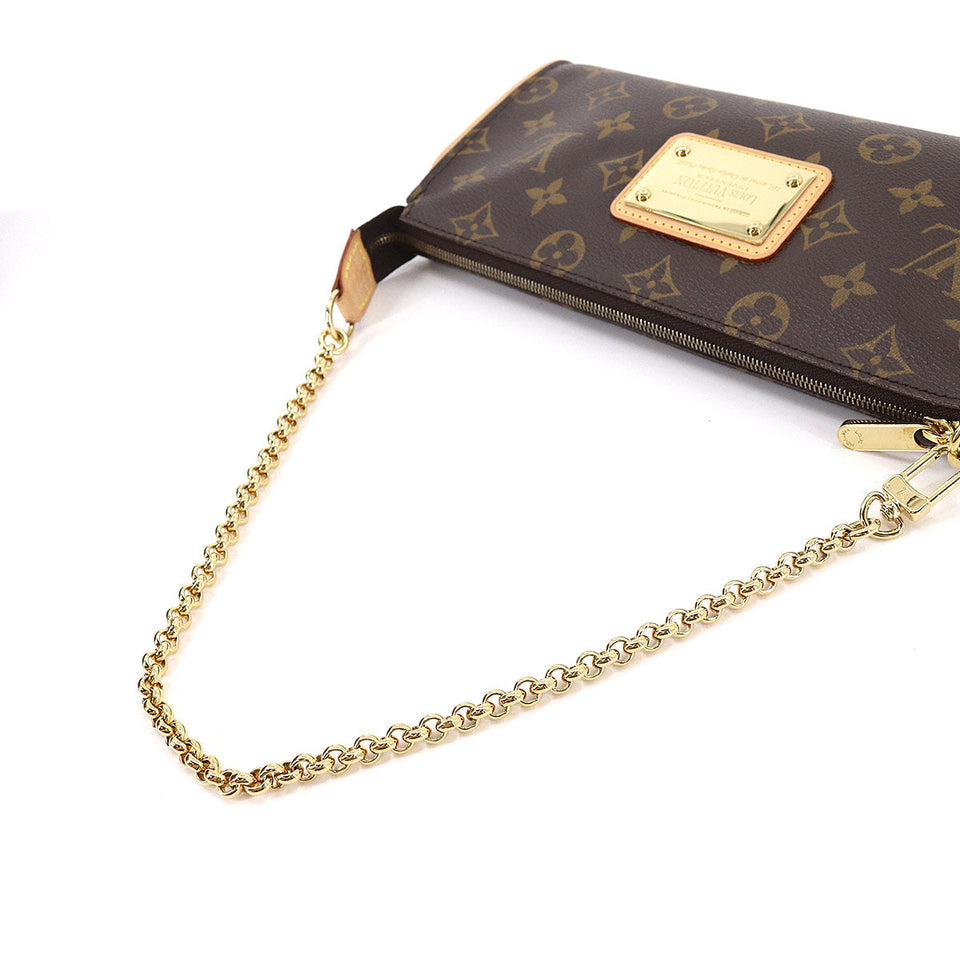 Louis Vuitton Monogram Sophie 2way Chain Shoulder Bag Brown