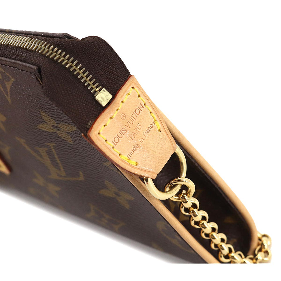 Louis Vuitton Monogram Sophie 2way Chain Shoulder Bag Brown