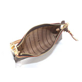 Louis Vuitton Monogram Mini Pochette Delightful Hand Bag Brown