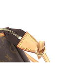 Louis Vuitton Monogram Mini Pochette Delightful Hand Bag Brown