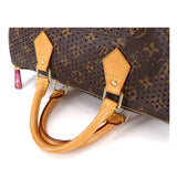 Louis Vuitton Monogram Perfo Speedy 30 Hand Bag Brown