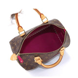 Louis Vuitton Monogram Perfo Speedy 30 Hand Bag Brown
