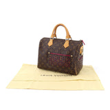 Louis Vuitton Monogram Perfo Speedy 30 Hand Bag Brown