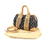 Louis Vuitton MultiColor Courtney MM Shoulder Bag Noir Black