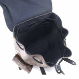 Louis Vuitton Monogram Macassar Christopher PM Backpack Rucksack Brown Noir