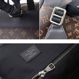 Louis Vuitton Monogram Macassar Christopher PM Backpack Rucksack Brown Noir