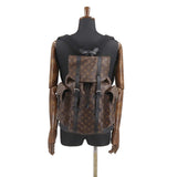 Louis Vuitton Monogram Macassar Christopher PM Backpack Rucksack Brown Noir