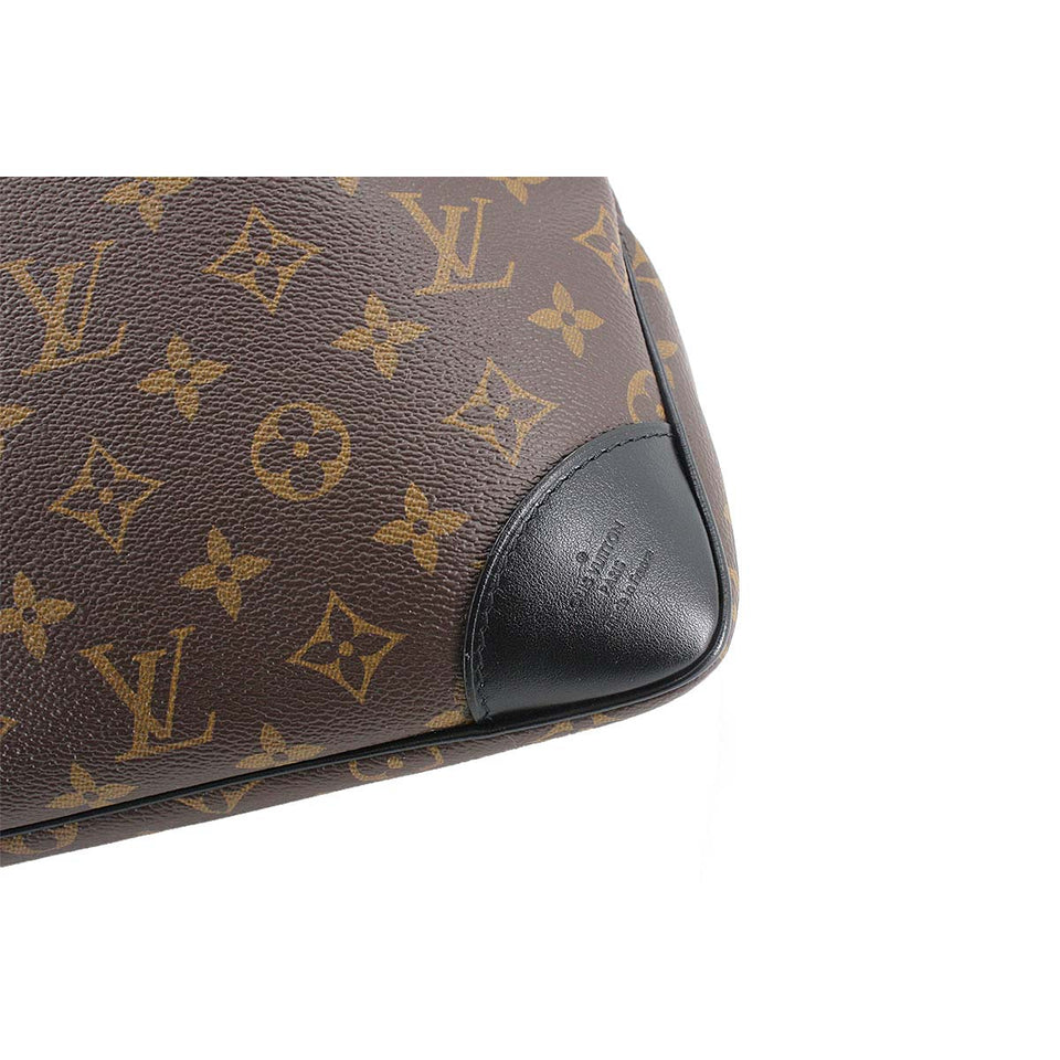 Louis Vuitton Monogram Odeon NM MM Shoulder Bag Brown Noir