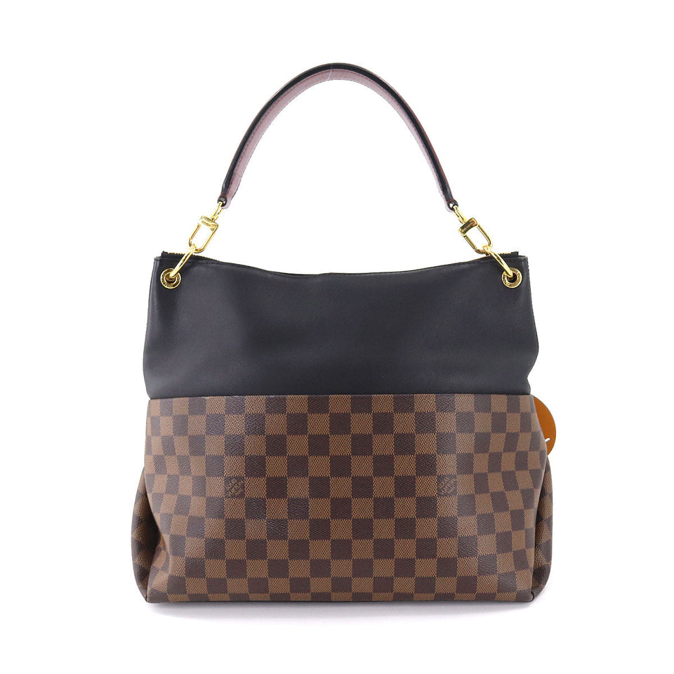 Louis Vuitton Damier Maida Hobo 2way Shoulder Bag Ebene Noir