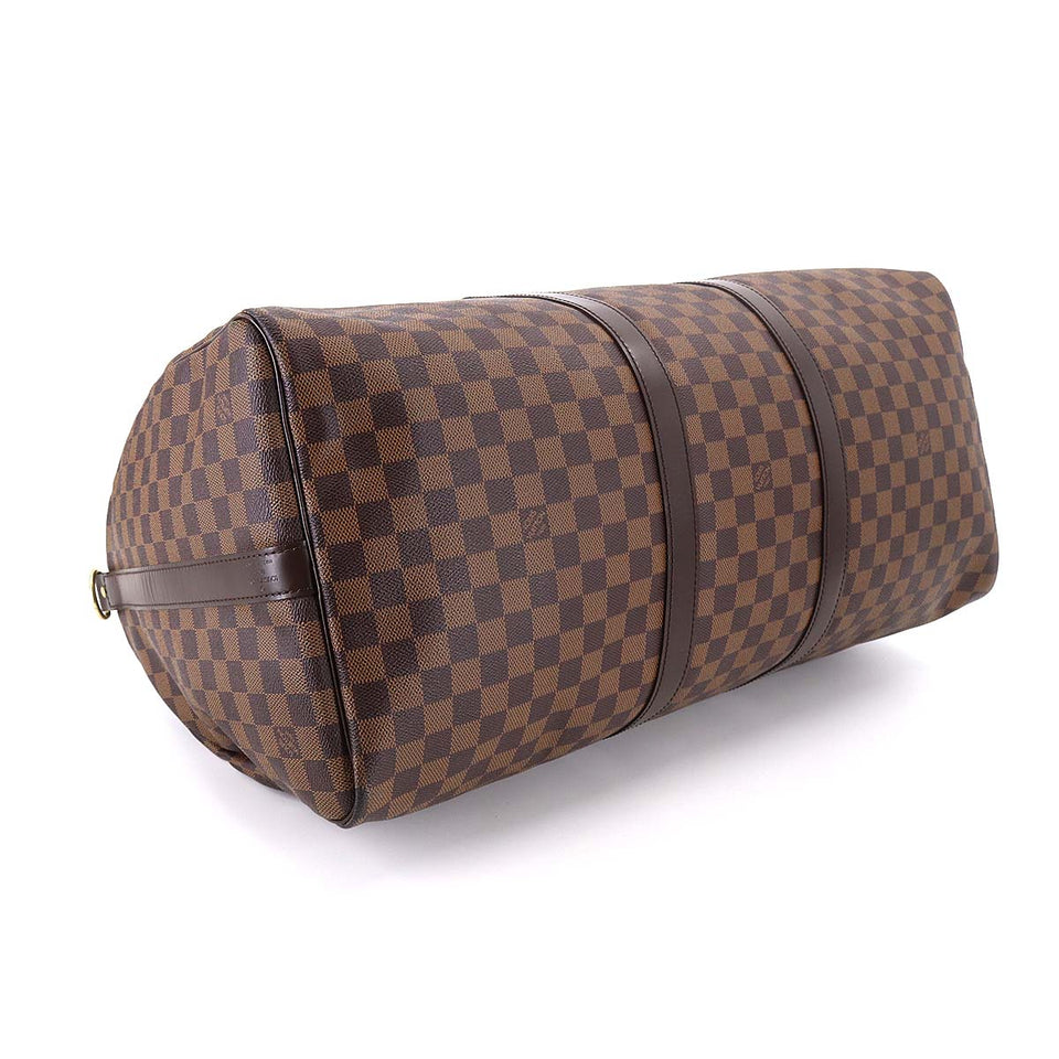 Louis Vuitton Damier Keepall Bandouliere 55 2way Boston Shoulder Bag Ebene