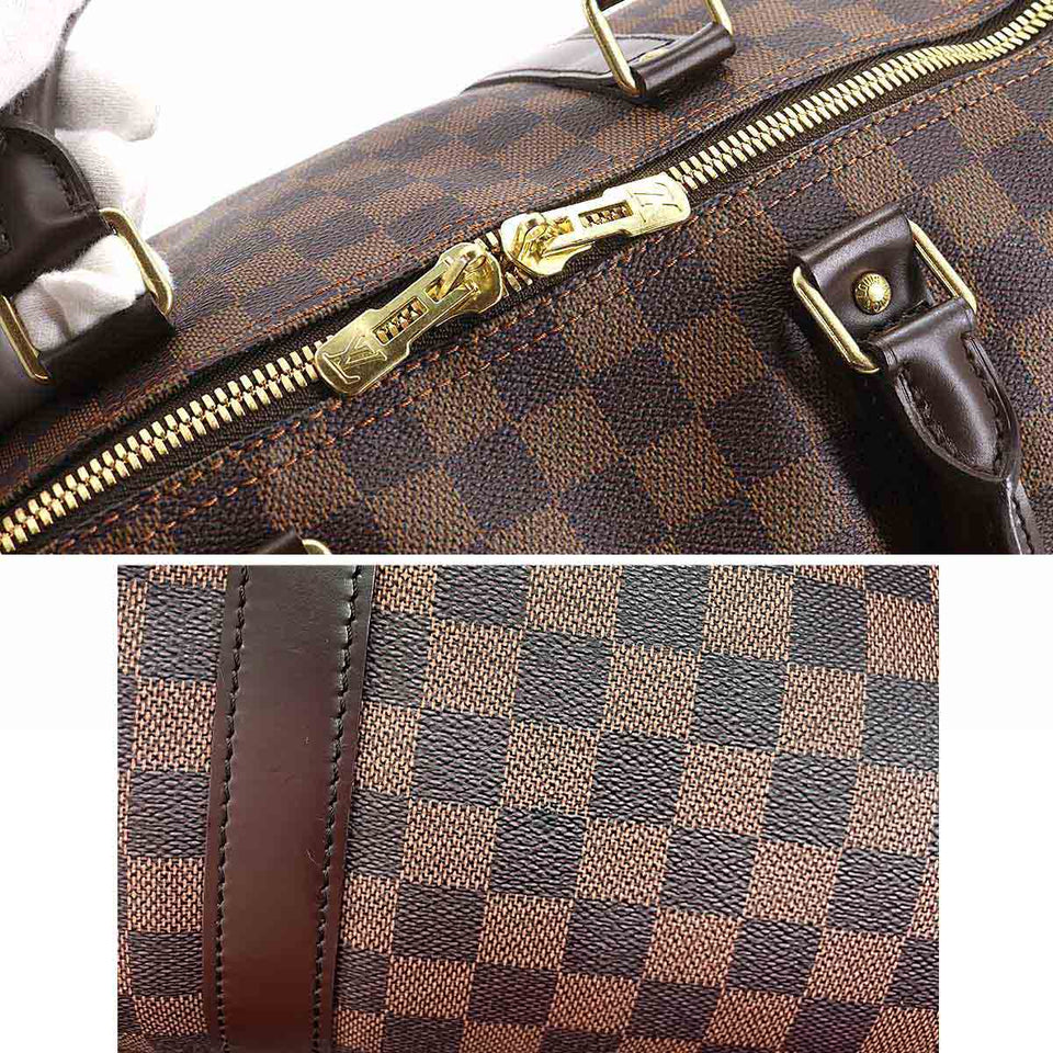 Louis Vuitton Damier Keepall Bandouliere 55 2way Boston Shoulder Bag Ebene