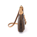 Louis Vuitton Monogram Odeon PM Shoulder Bag Brown